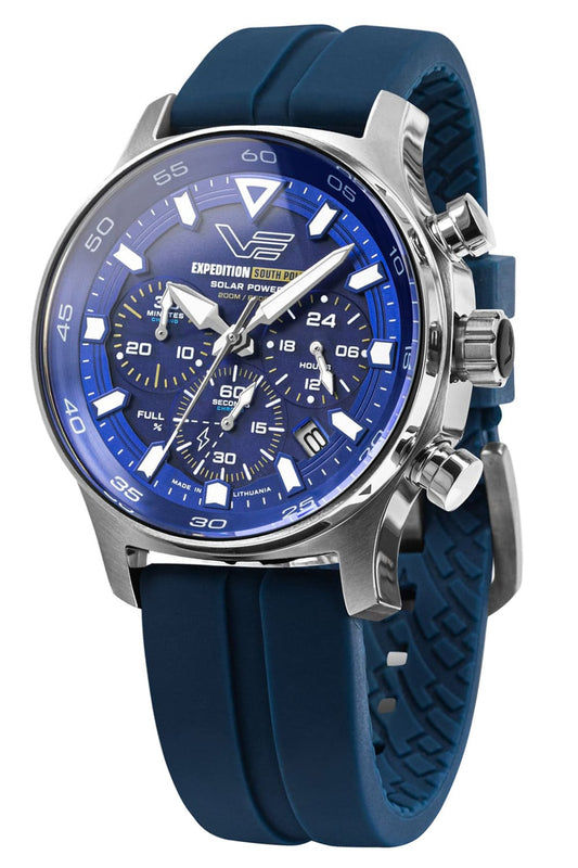 Vostok Europe Expedition South Pole VR42-592A762-BLU Herren • Solar-Chronograph • Blau