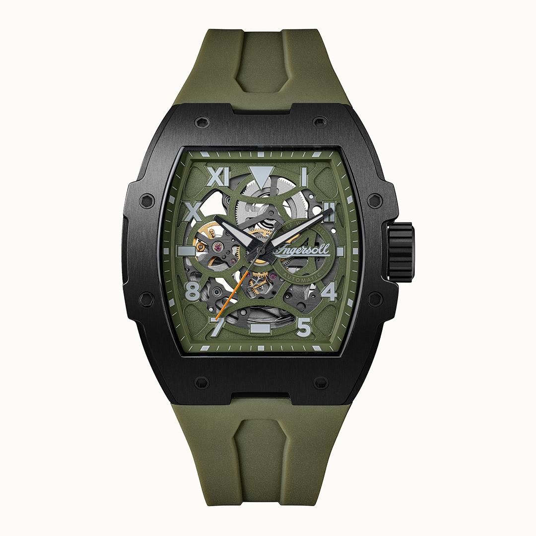 Ingersoll The Play I15303 Herrenuhr • Automatik Skelett • Mineralglas