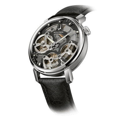 Bulova Accutron Spaceview Evolution 26A210A Herrenuhr Silber • Saphirglas • Elektroquarz NS30-Y8A, Bild 2