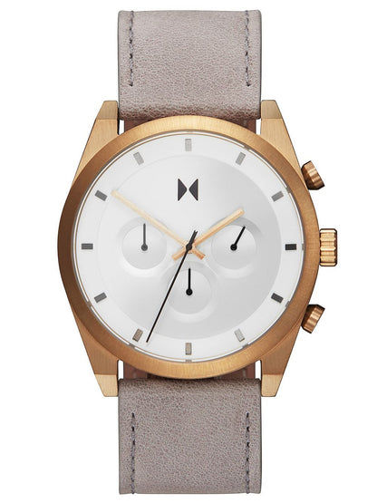 MVMT Element Chronograph 28000043-D Herrenuhr Bronze • Quarz-Chronograph • Gehärtetes Mineralglas
