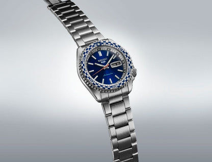 Seiko 5 Sports SRPK65K1 Herrenuhr Blau • Automatikwerk Kaliber 4R36 • 10 ATM Wasserdicht, Bild 3