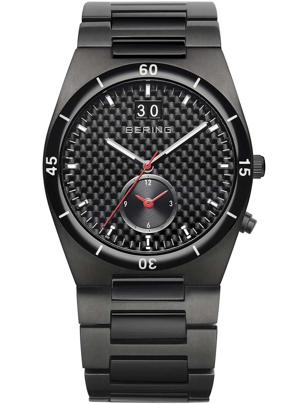 Bering Ceramic 32341-782 Herren • Saphirglas • Keramik-Edelstahl-Armband
