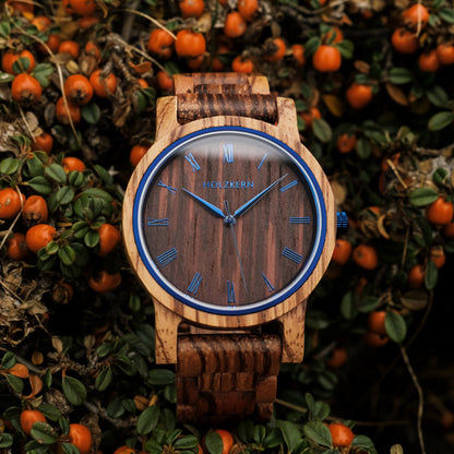 Holzkern Herbstmorgen 9120078332702 Herren Armbanduhr • Holzgehäuse und -armband • Miyota Quarzwerk, Bild 3