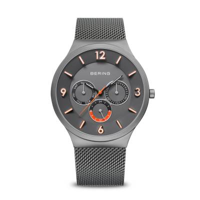 Bering Classic 33441-102 Herren Armbanduhr Schwarz • Saphirglas • Milanaise-Armband, Bild 6