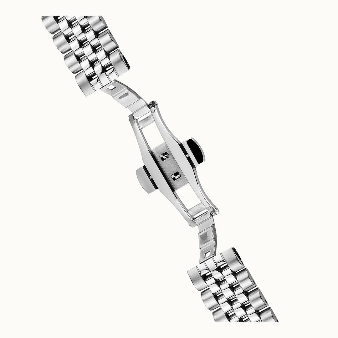 Ingersoll The Charles I05803B Herrenuhr Silber • Automatikwerk • Skelett-Zifferblatt, Bild 6