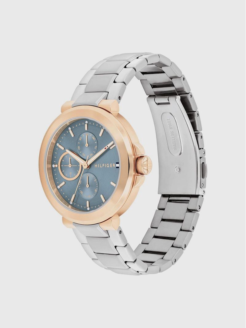 Tommy Hilfiger Lori Sport 1782754 Damen Armbanduhr • Multifunktions-Quarzwerk • Edelstahlarmband, Bild 3