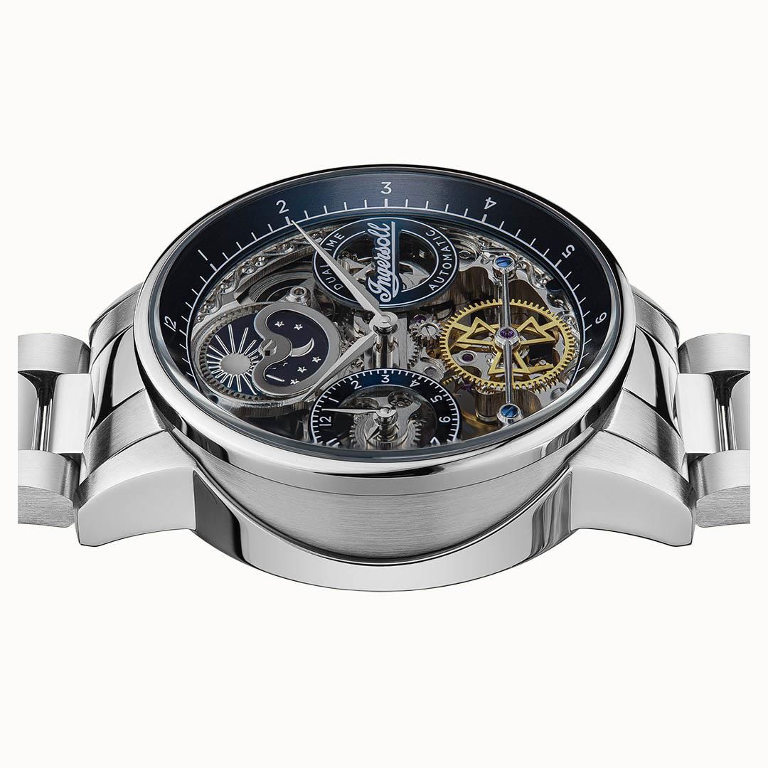 Ingersoll The Jazz I07707 Herrenuhr • Automatikwerk • Dual Time & Mondphase, Bild 5
