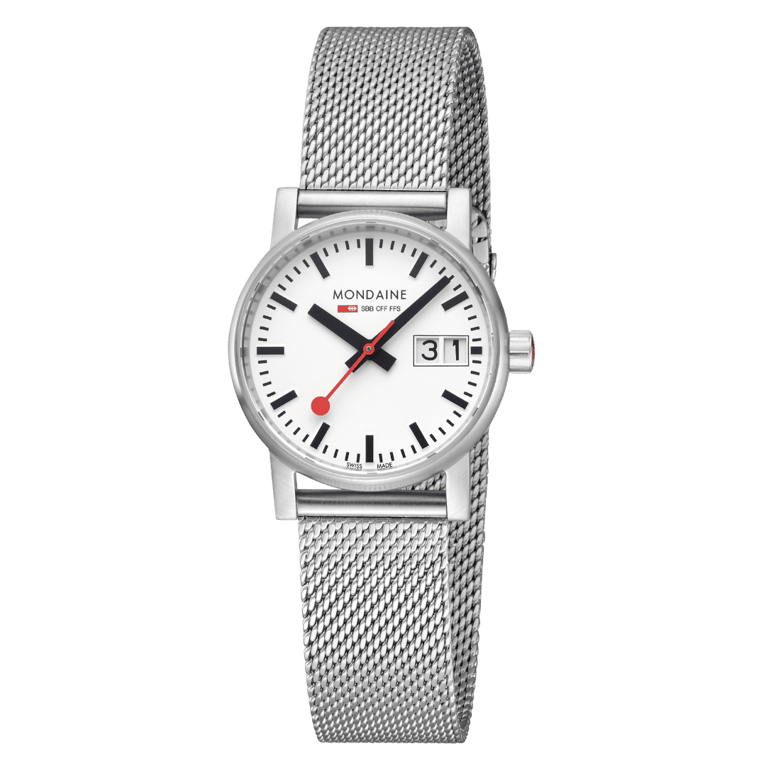 Mondaine evo2 MSE.30210.SM Damenuhr Silber • Saphirglas • Swiss Made, Bild 5