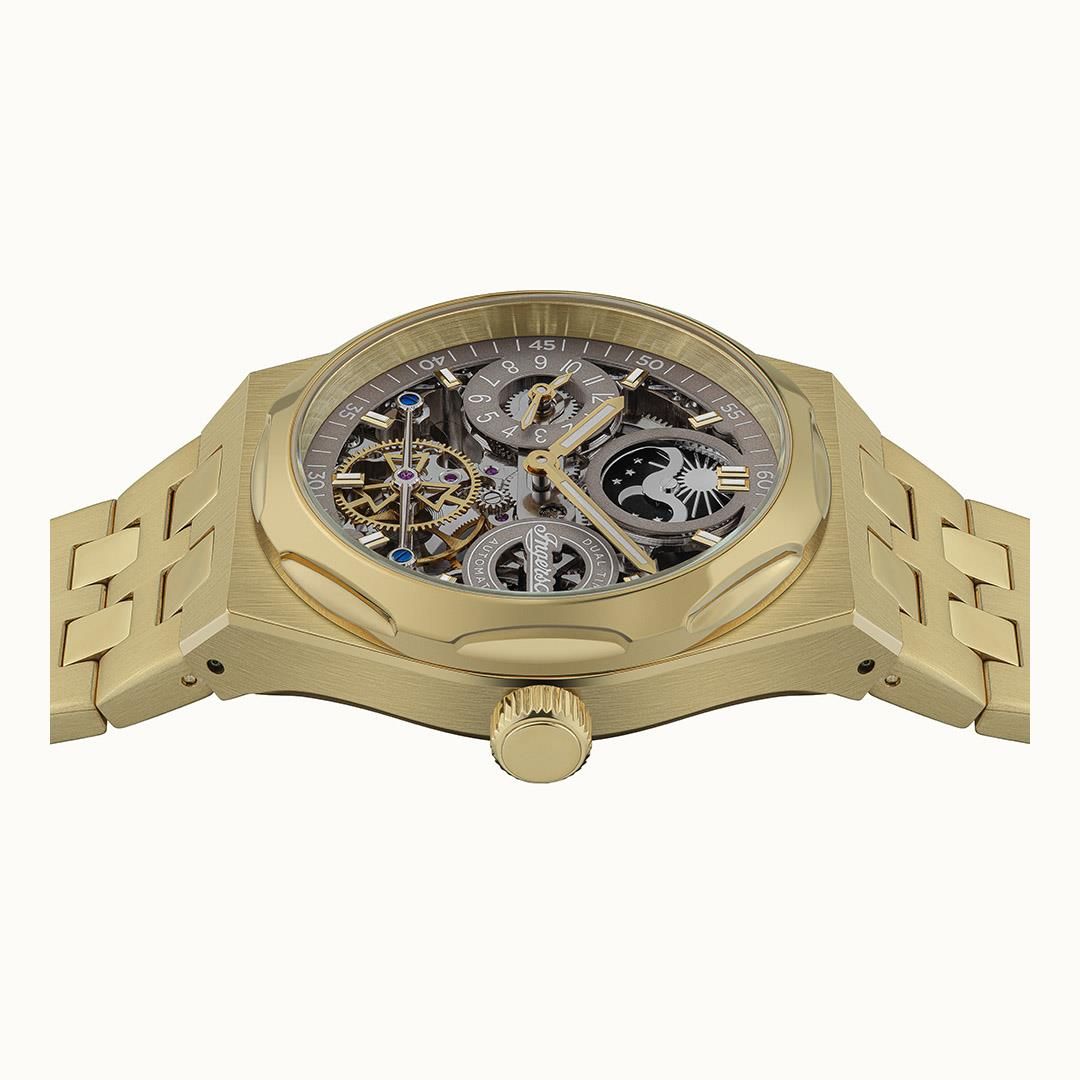 Ingersoll The Broadway I12902 Herrenuhr • Dual Time Automatik • Mineralglas, Bild 4