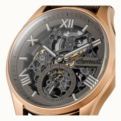 Ingersoll The Maverick I17402 Herrenuhr Grau • Automatikwerk • Mineralglas, Bild 2