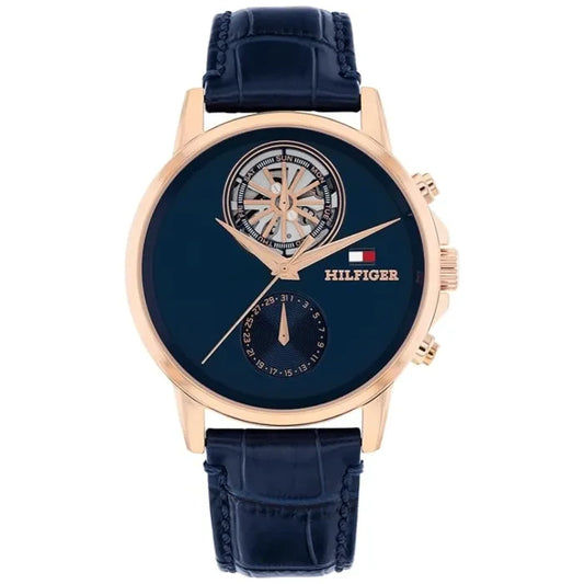 Tommy Hilfiger Stewart 1710747 Herrenuhr • Klassisches Design • Edelstahlgehäuse