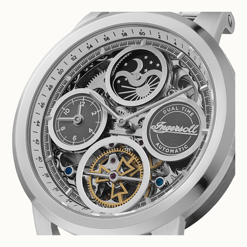Ingersoll The Arc I16002 Herrenuhr • Automatikwerk • Skelett-Zifferblatt, Bild 2