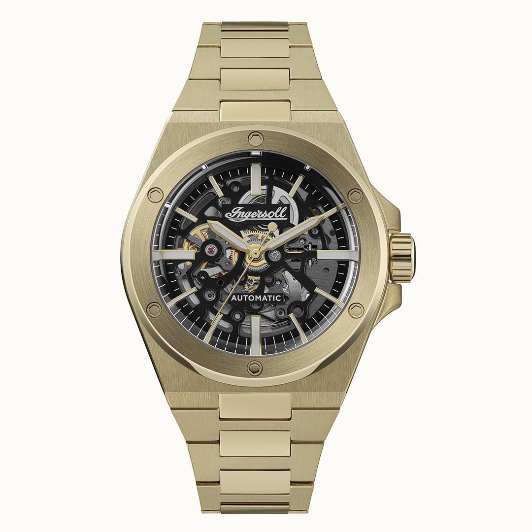 Ingersoll The Baller I15001 Herrenuhr • Automatikwerk • Skelett-Zifferblatt