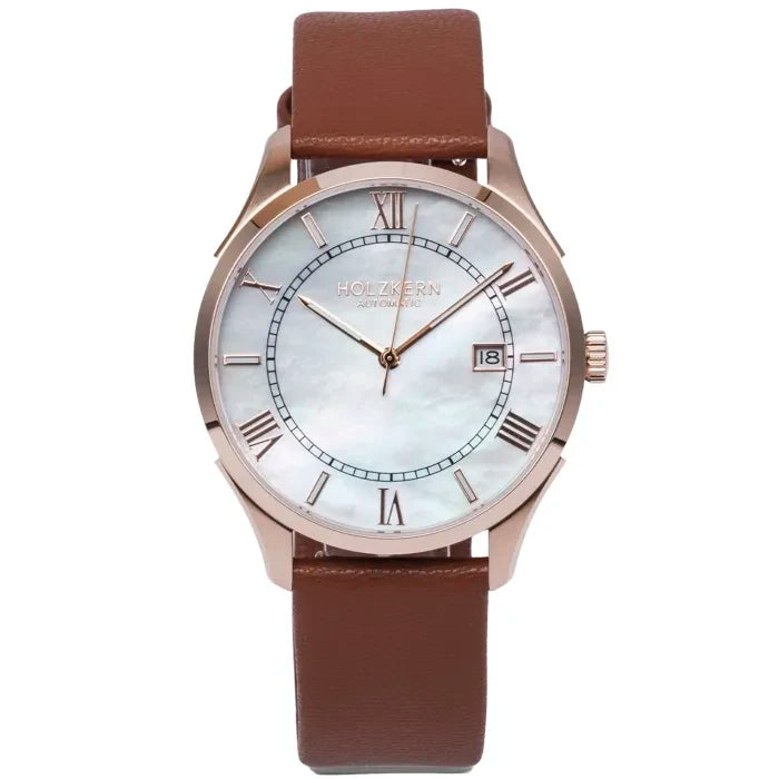 Holzkern Milestones Herrenuhr • Automatikwerk Miyota 9039 • Saphirglas