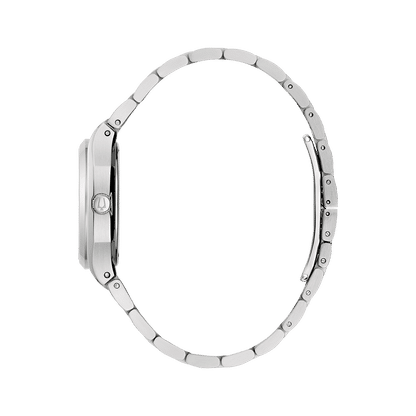 Bulova Surveyor 96P242 Damenuhr Silber • Quarzwerk mit 11 Diamanten • Edelstahlarmband, Bild 2