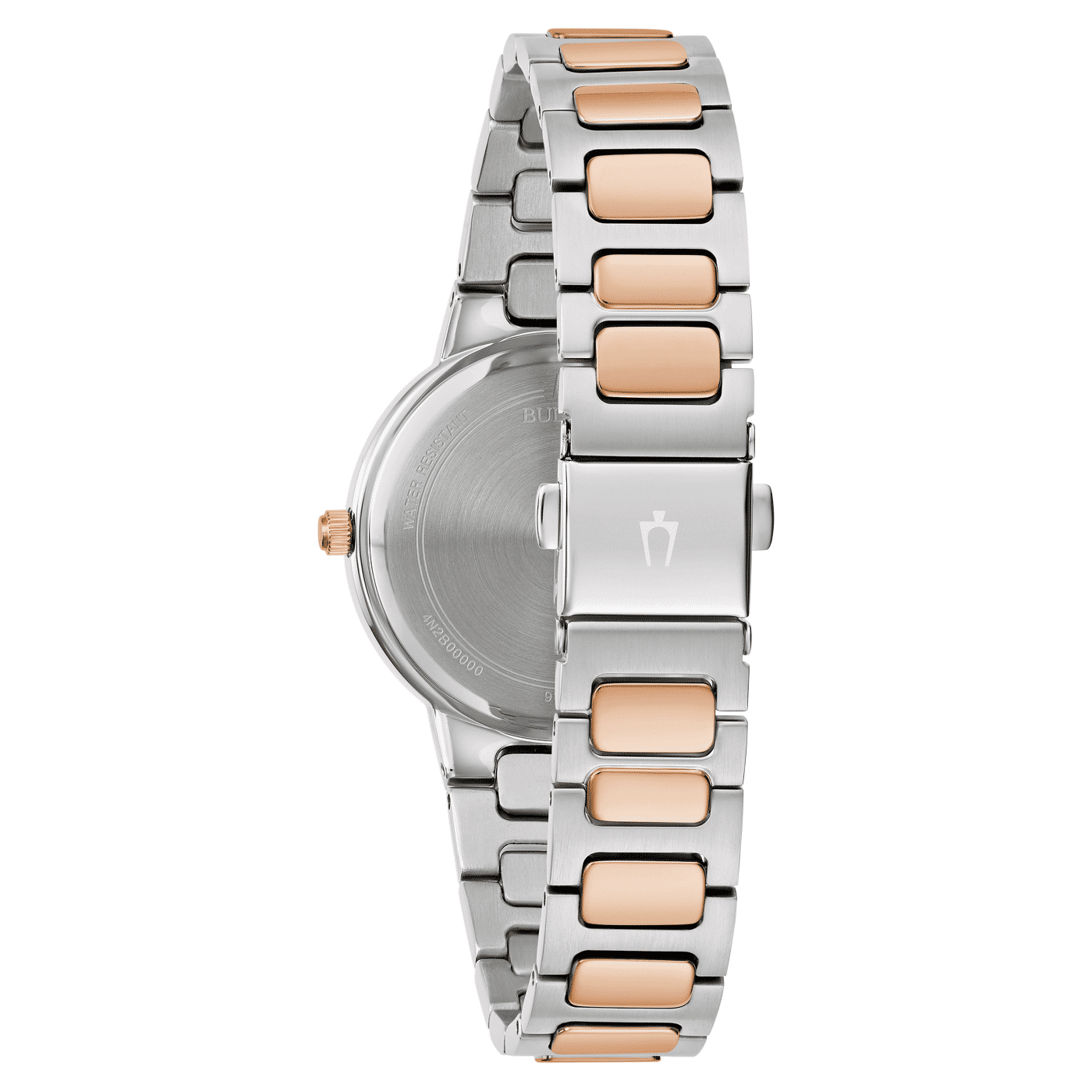 Bulova Classic 98L327 Damenuhr Silber • Quarzwerk 720 Tage Gangreserve • Bicolor Edelstahl, Bild 3