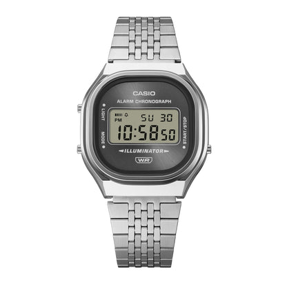 Casio Vintage A140WE-8AEF Armbanduhr Silber • Retro-Digitaldesign • Edelstahlarmband, Bild 5