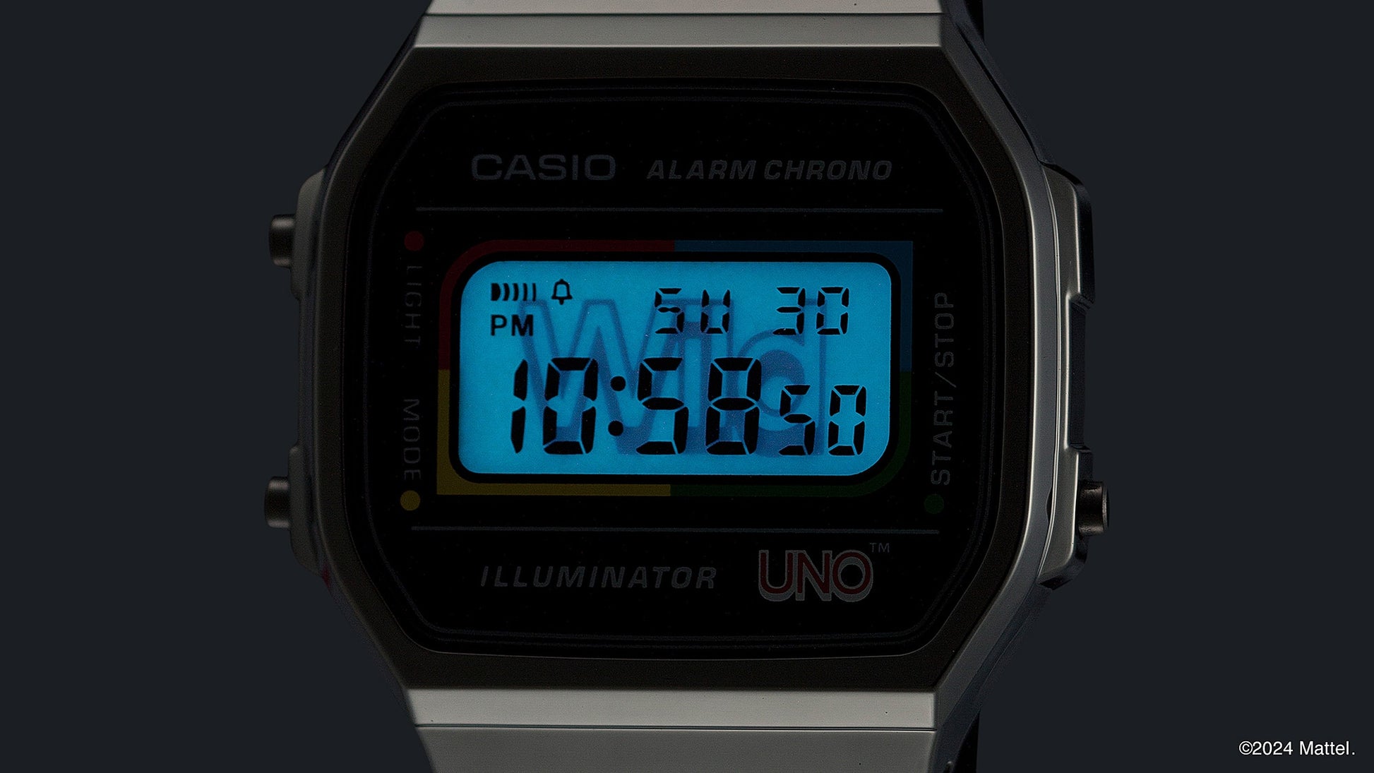 Casio A168WEUC-1AER Vintage Unisex Armbanduhr • UNO Special Edition • EL-Hintergrundbeleuchtung, Bild 6