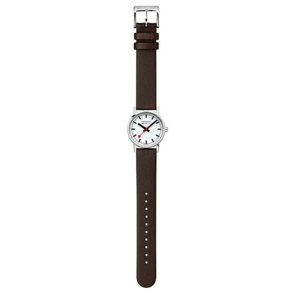 Mondaine Classic A658.30323.11SBGV Damen Armbanduhr Braun • Veganes Traubenleder • Schweizer Quarzwerk, Bild 6