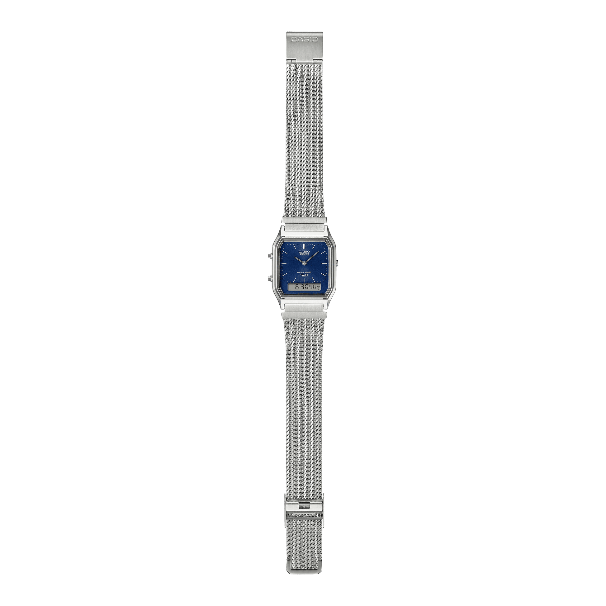 Casio Vintage AQ-230EM-2AEF Armbanduhr Blau • Analog-Digital • Mesh-Armband, Bild 7