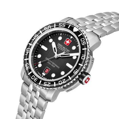 Swiss Military Hanowa Black Marlin SMWGH0001702 Herren • Saphirglas • 20 Bar Wasserdicht, Bild 2