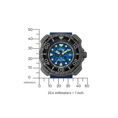 Citizen BN0227-09L Promaster Eco-Drive Herren Taucheruhr Blau • Titan-Gehäuse • 200 m wasserdicht, Bild 3