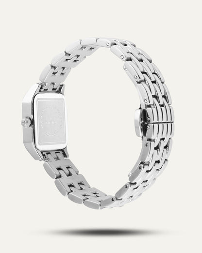 Mockberg Classic Silver MO335 Damen Armbanduhr • Mineralglas • Römische Ziffern, Bild 5