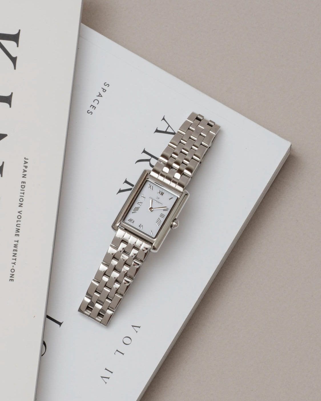 Mockberg Timeless Grand MO312 Damen Armbanduhr Silber • Mineralglas • Miyota Quarzwerk, Bild 6