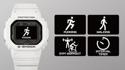 Casio G-Shock Uhr mit Trainingsmodi: Running, Walking, Gym Workout, Interval Timer