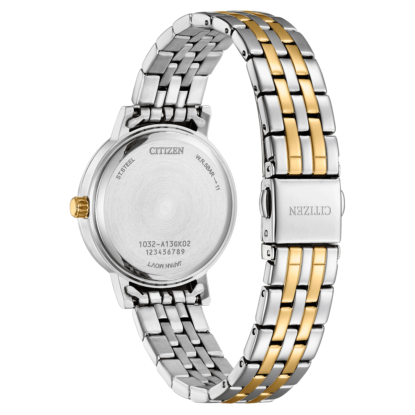 Citizen Elegance EL3106-59D Damenuhr Bicolor • Perlmutt-Zifferblatt • Quarzwerk, Bild 3