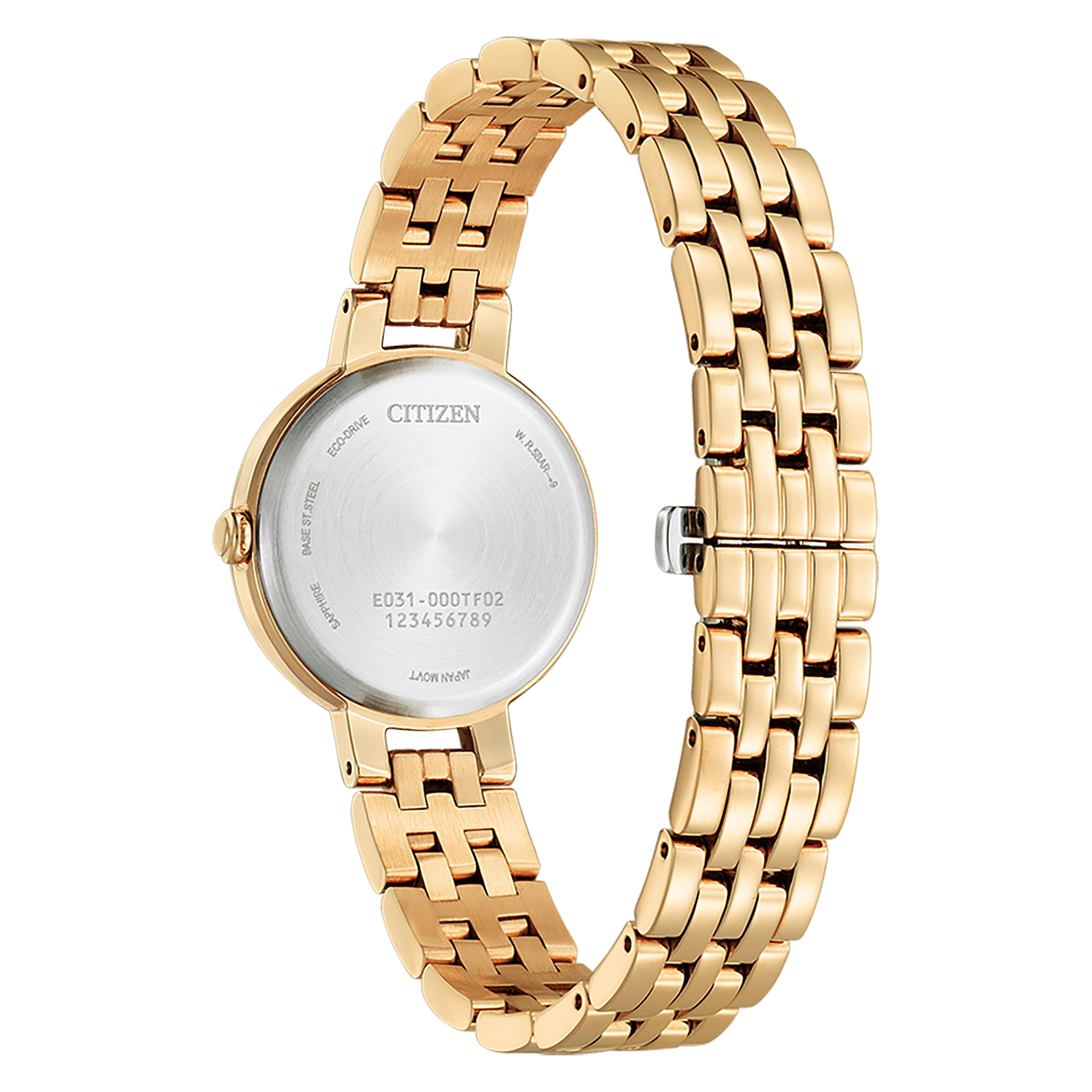 Citizen L EM0993-82X Damenuhr Roségold • Saphirglas • Eco-Drive Solar, Bild 4