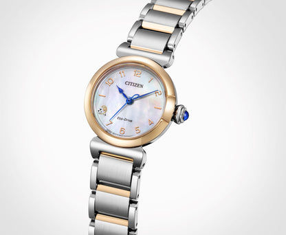 Citizen L EM1136-87D Damenuhr Bicolor • Eco-Drive Solarwerk • Saphirglas, Bild 7