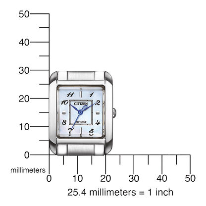 Citizen EW5600-87D Damenuhr Eco-Drive • Saphirglas • Perlmutt-Zifferblatt, Bild 4