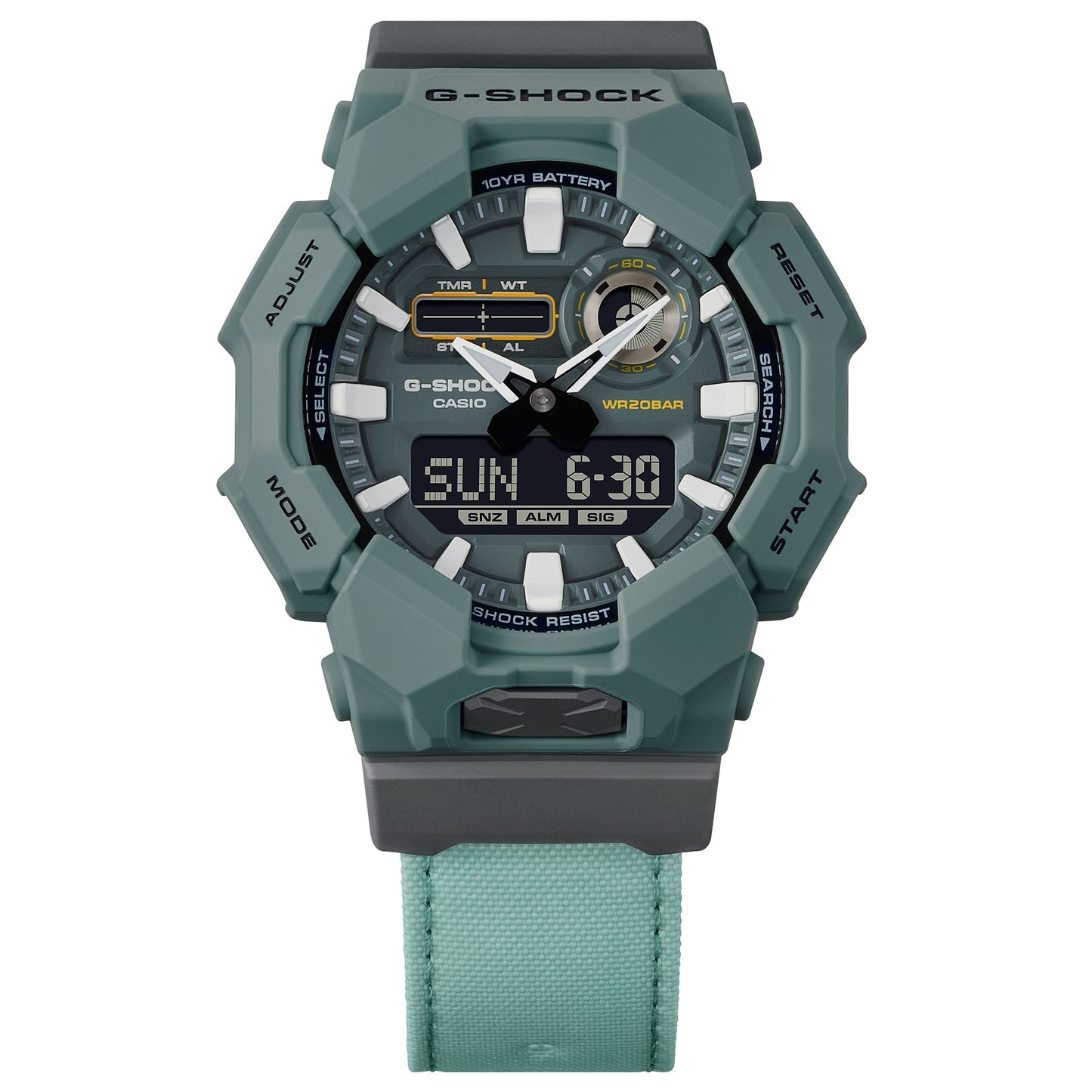 Casio G-Shock GA-010CE-2AER Herrenuhr • 10 Jahre Batterielebensdauer • Carbon Core Guard, Bild 9