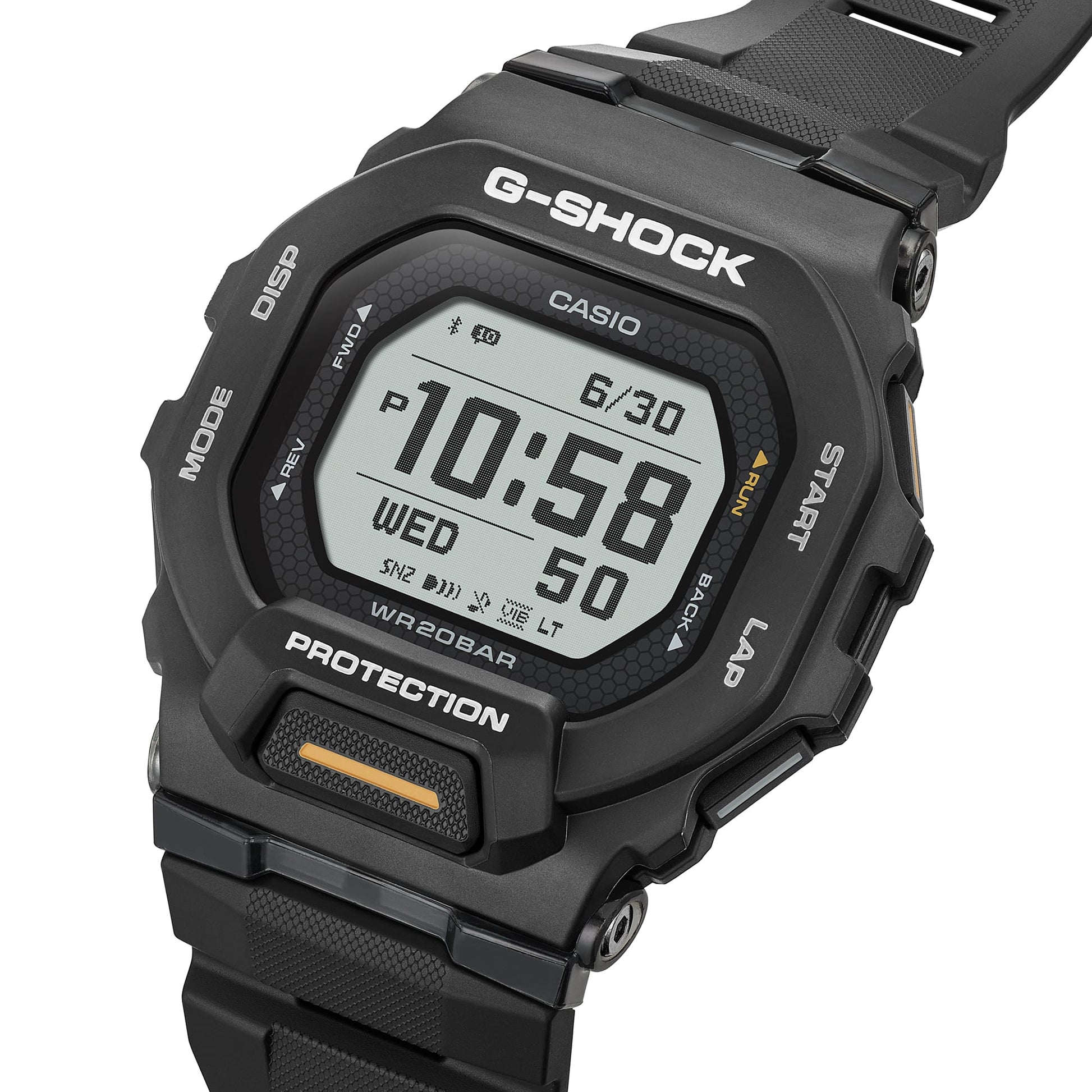 Casio GBD-200-1A1ER G-Shock G-Squad Herren • MIP-LCD Display • Bluetooth Distanz-Tracking, Bild 6