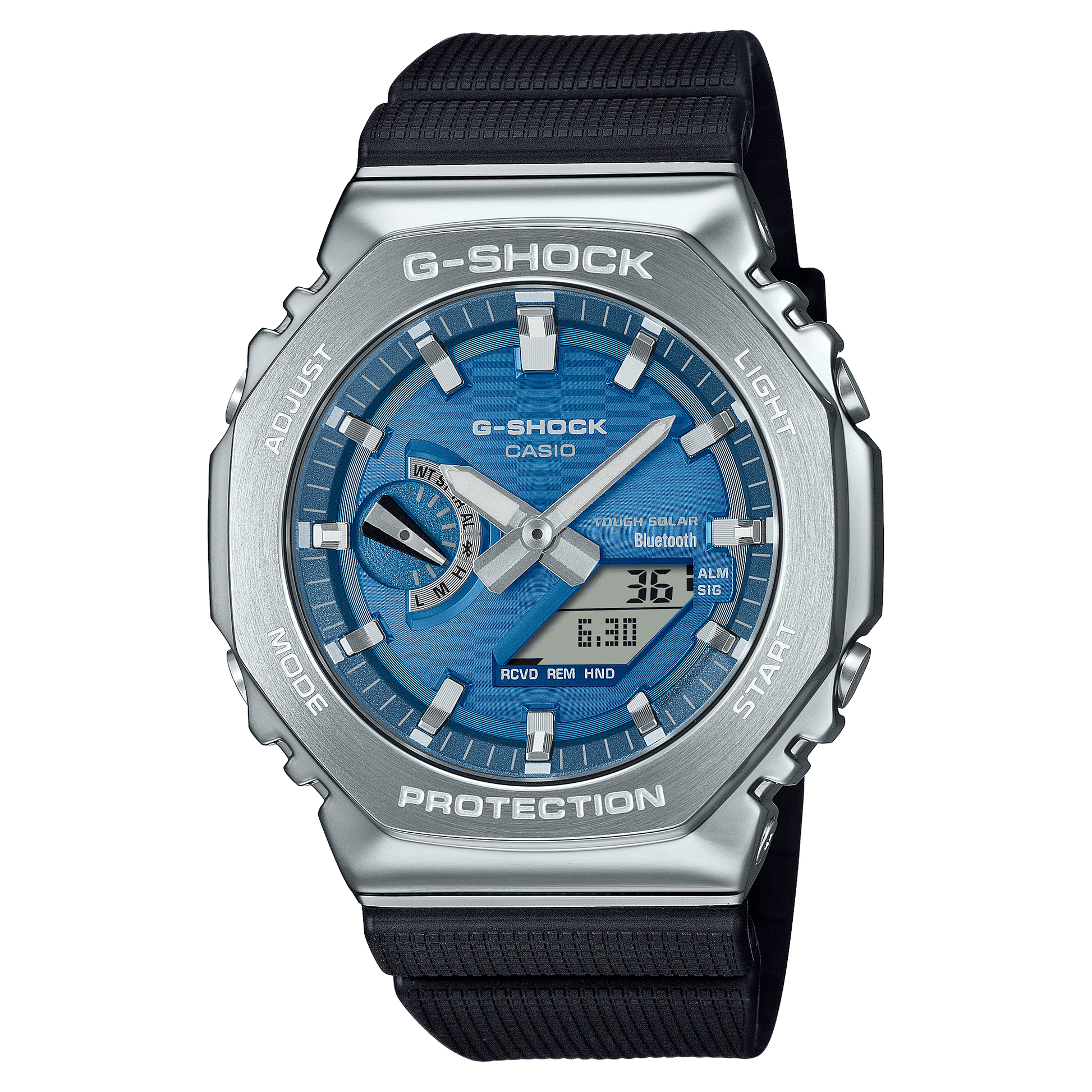 Casio G-Shock GBM-2100A-2BER Herrenuhr • Tough Solar & Bluetooth • Biobasiertes Harz, Bild 2