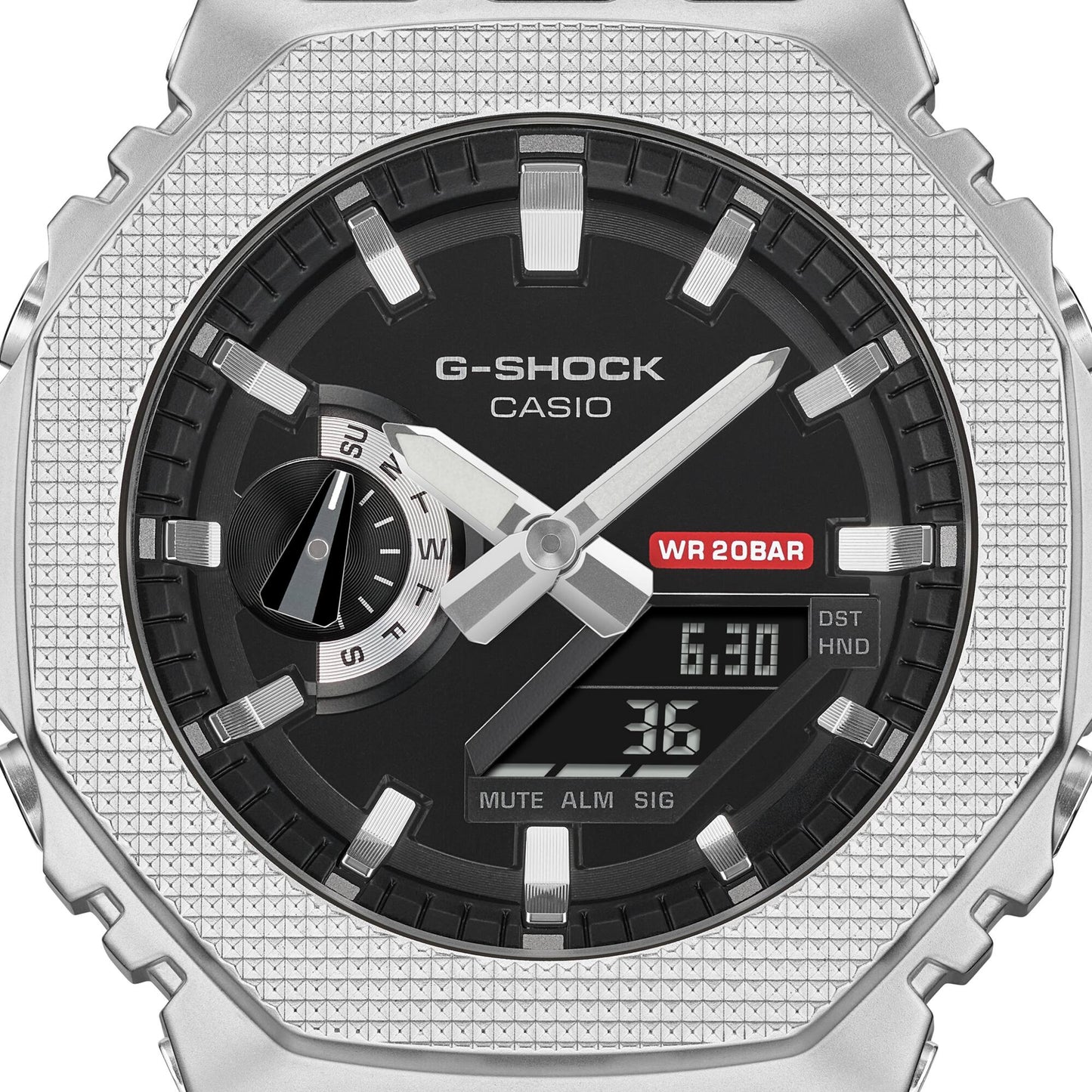 Casio G-Shock GM-2100M-1AER Herrenuhr • Metall-Lünette • Analog-Digital, Bild 5