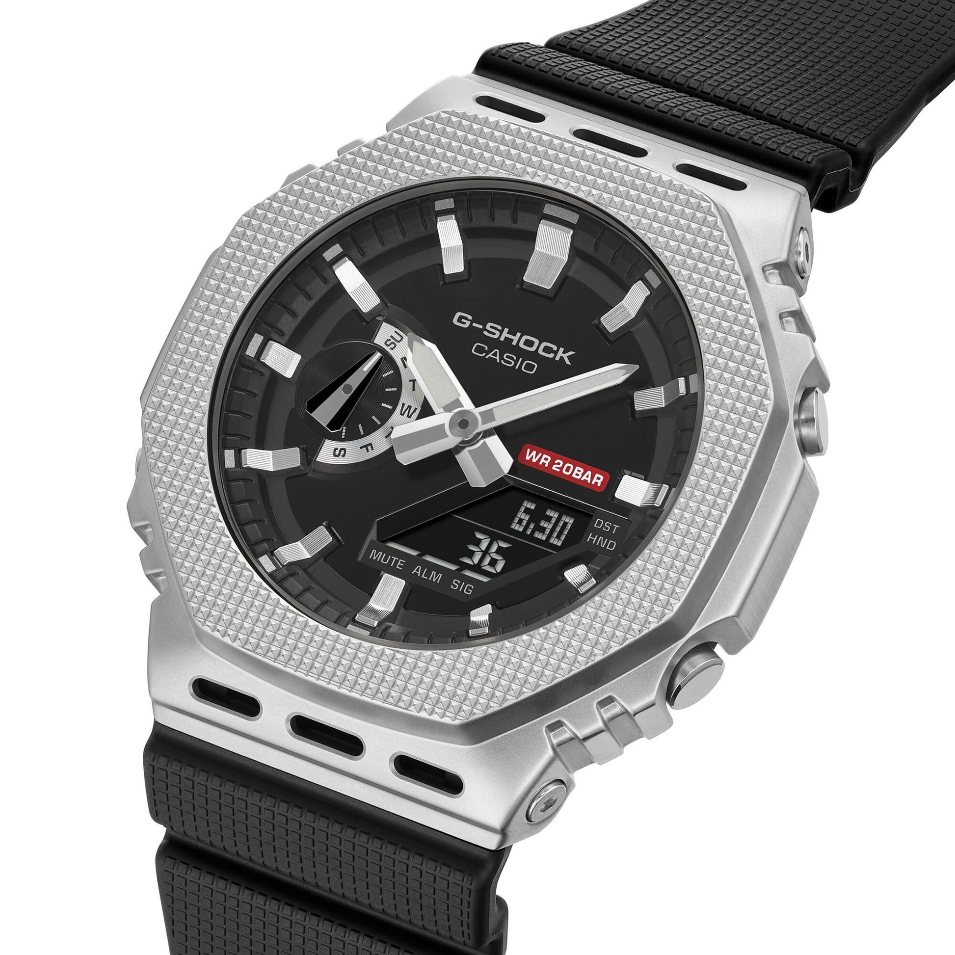 Casio G-Shock GM-2100M-1AER Herrenuhr • Metall-Lünette • Analog-Digital, Bild 4