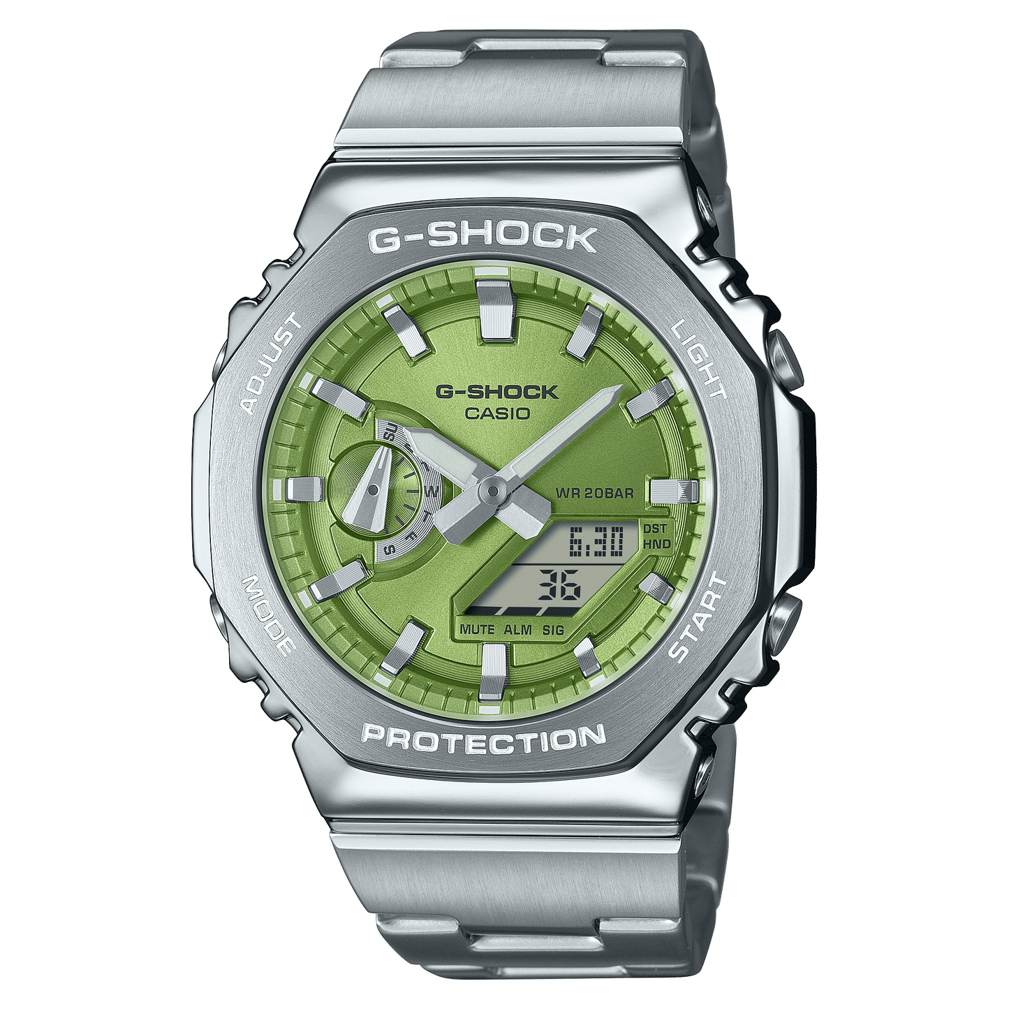 Casio GM-2110D-3AER G-Shock G-Steel Herren • Metallarmband & Lünette • 20 bar wasserdicht, Bild 2