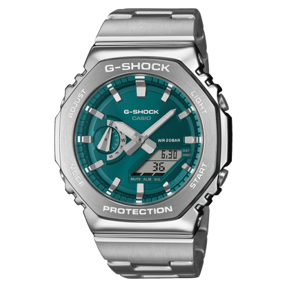 Casio G-Shock GM-2110D-3A1ER Herrenuhr • Metalllünette & Metallarmband • Analog-Digital, Bild 2
