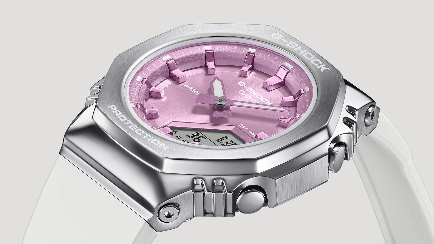 Casio GM-S2110-7A6ER Damen G-Shock GM-S-Serie Armbanduhr Lila • Mineralglas • 20 bar wasserdicht, Bild 5