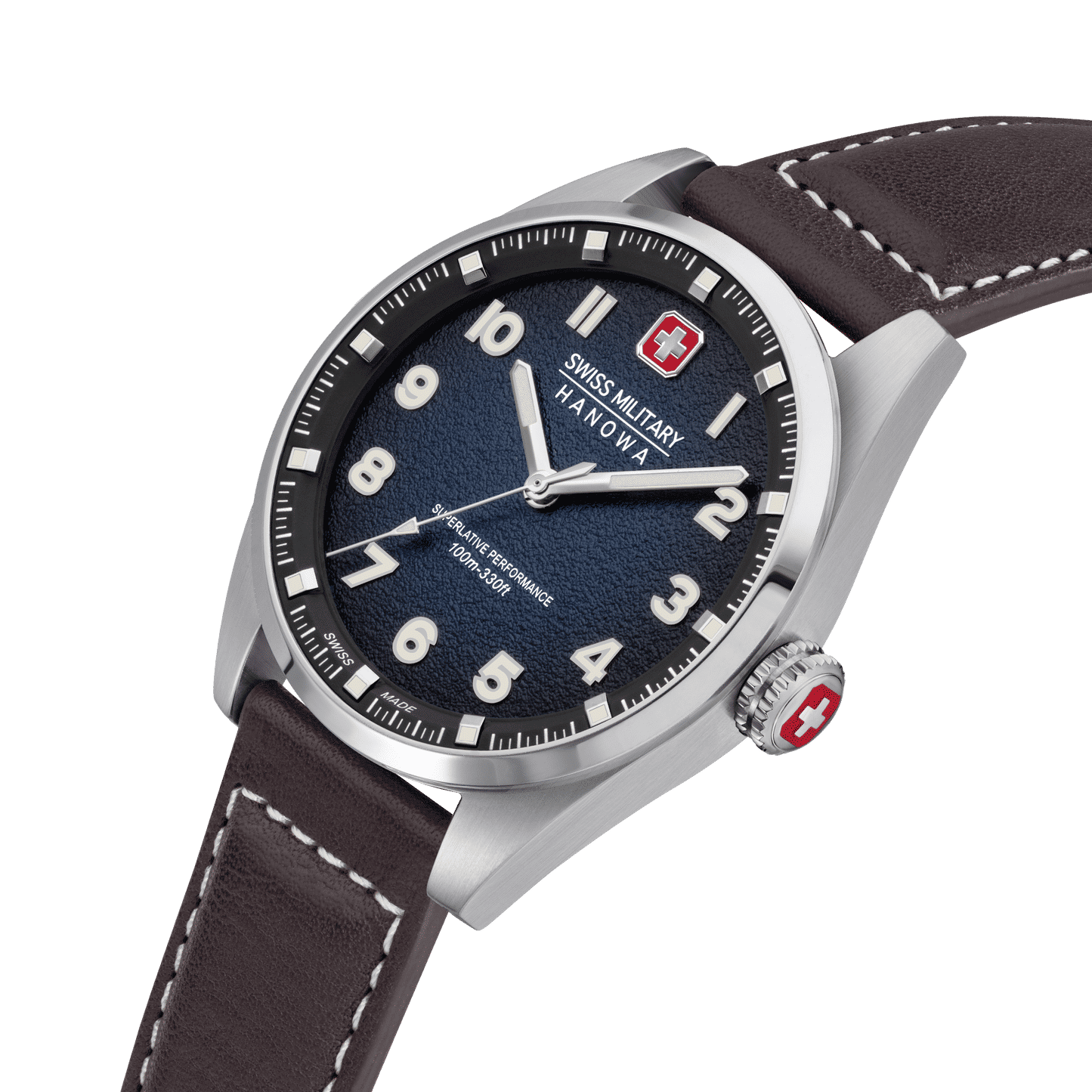 Swiss Military Hanowa Greyhound SMWGA0001505 Herren Armbanduhr Schwarz • Saphirglas • 10 Bar Wasserdicht, Bild 20