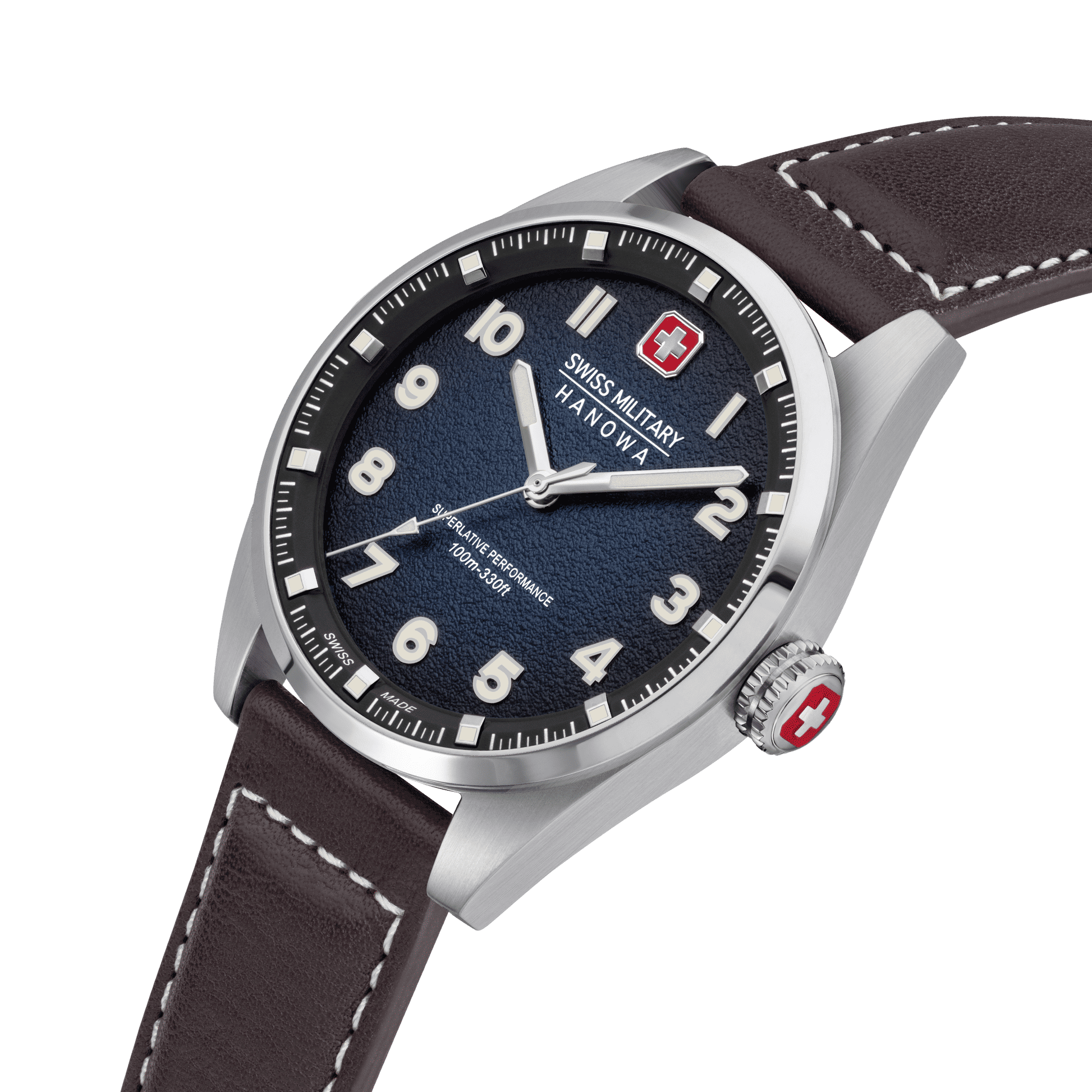 Swiss Military Hanowa Greyhound SMWGA0001505 Herren Armbanduhr Schwarz • Saphirglas • 10 Bar Wasserdicht, Bild 20