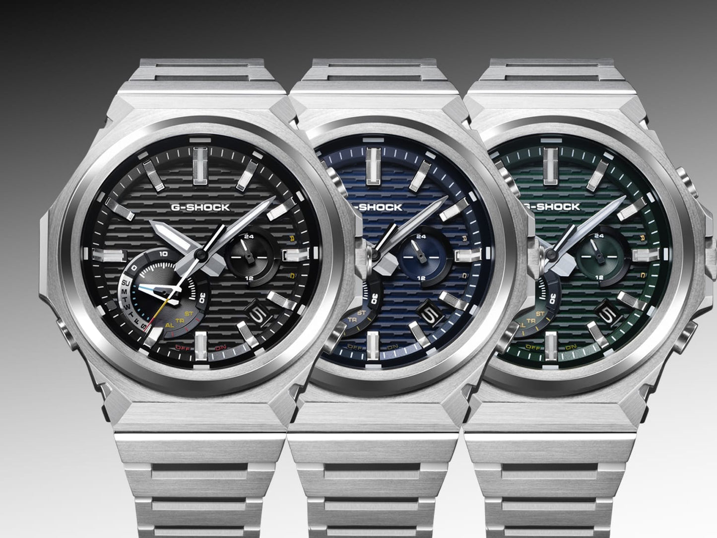 Casio GST-B1000D-1AER G-Shock Herrenuhr Schwarz • Tough Solar mit Bluetooth • Schockgeschütztes Edelstahlgehäuse, Bild 12