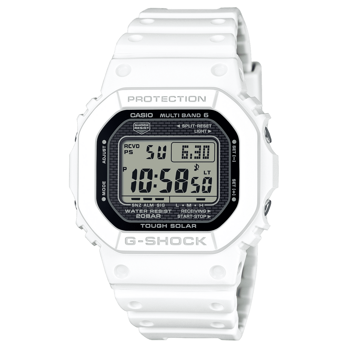 Casio GW-5000HS-7ER G-Shock Origin Herrenuhr Weiß • Tough Solar & Funk • Made in Japan, Bild 2