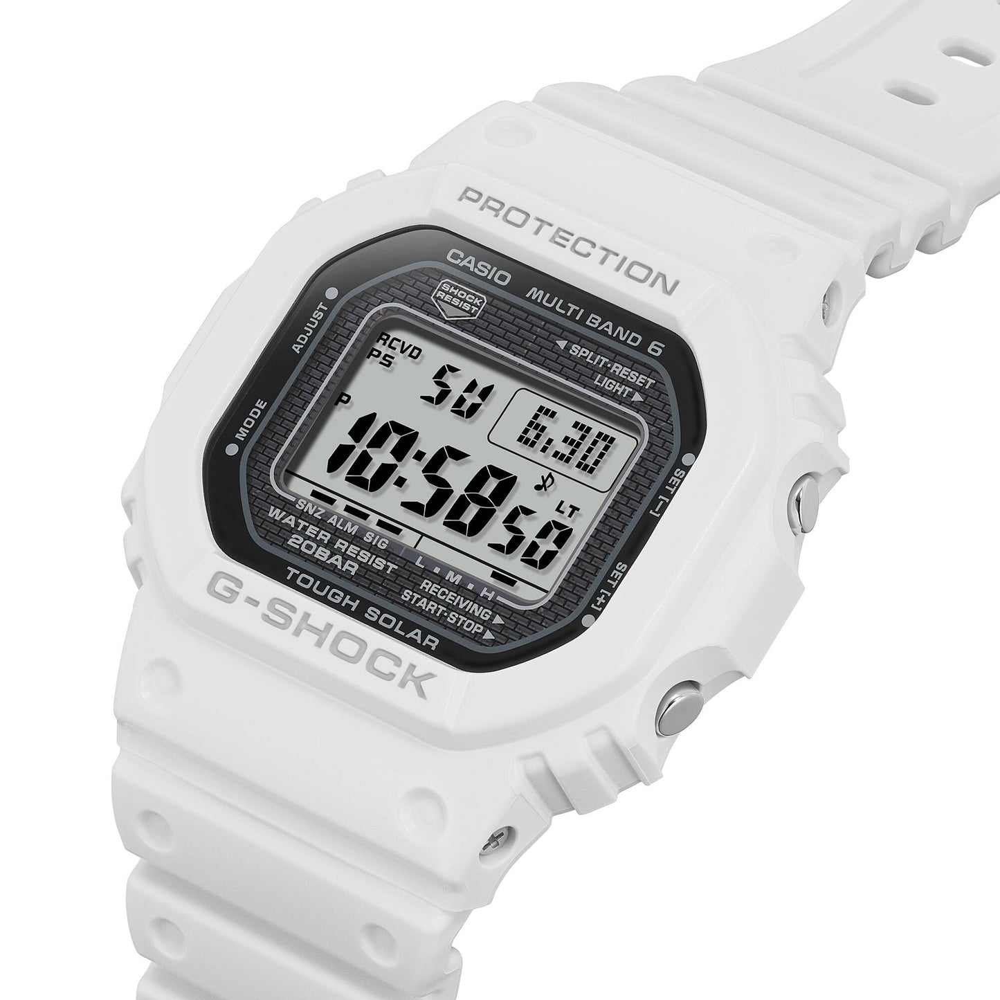 Casio GW-5000HS-7ER G-Shock Origin Herrenuhr Weiß • Tough Solar & Funk • Made in Japan, Bild 10