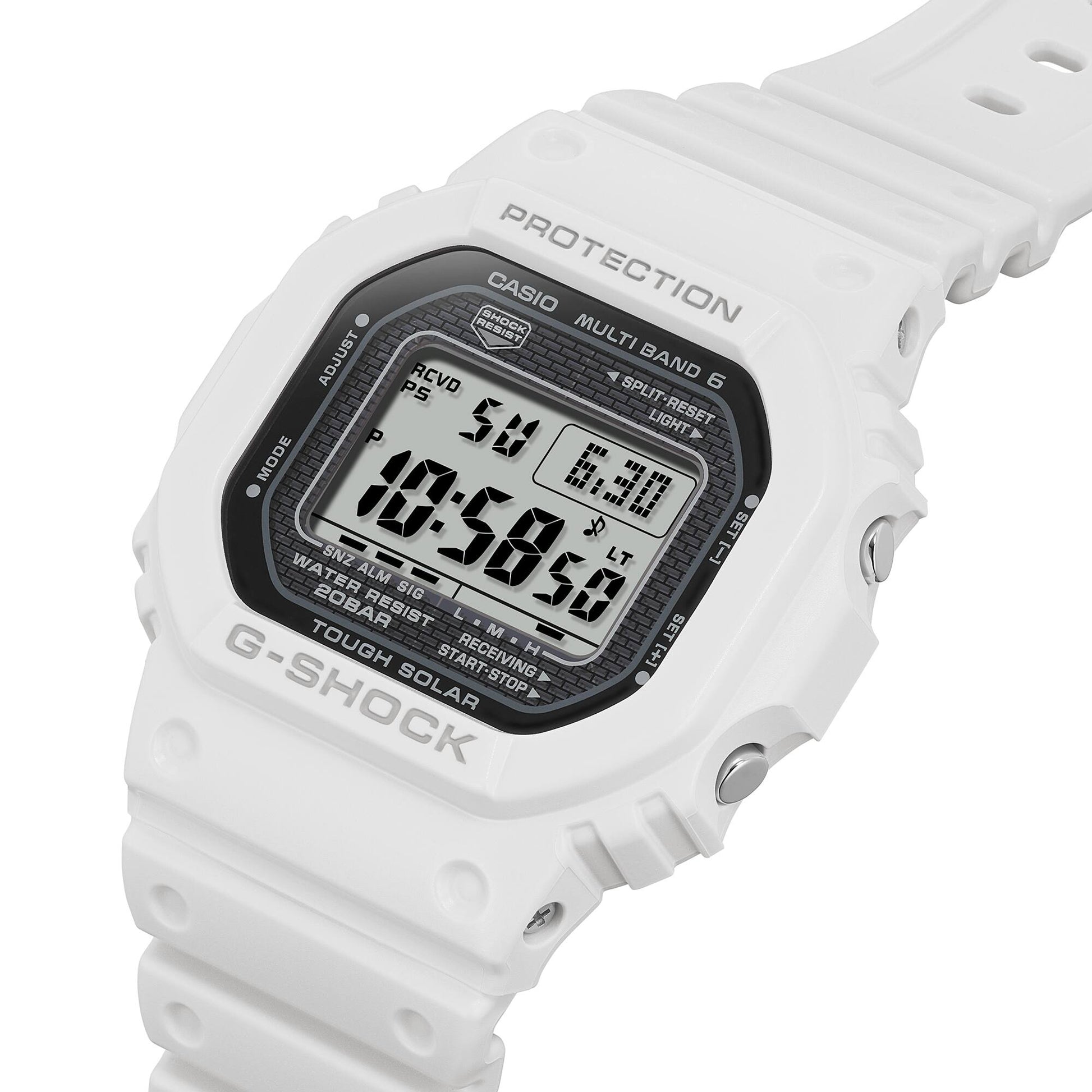 Casio GW-5000HS-7ER G-Shock Origin Herrenuhr Weiß • Tough Solar & Funk • Made in Japan, Bild 10