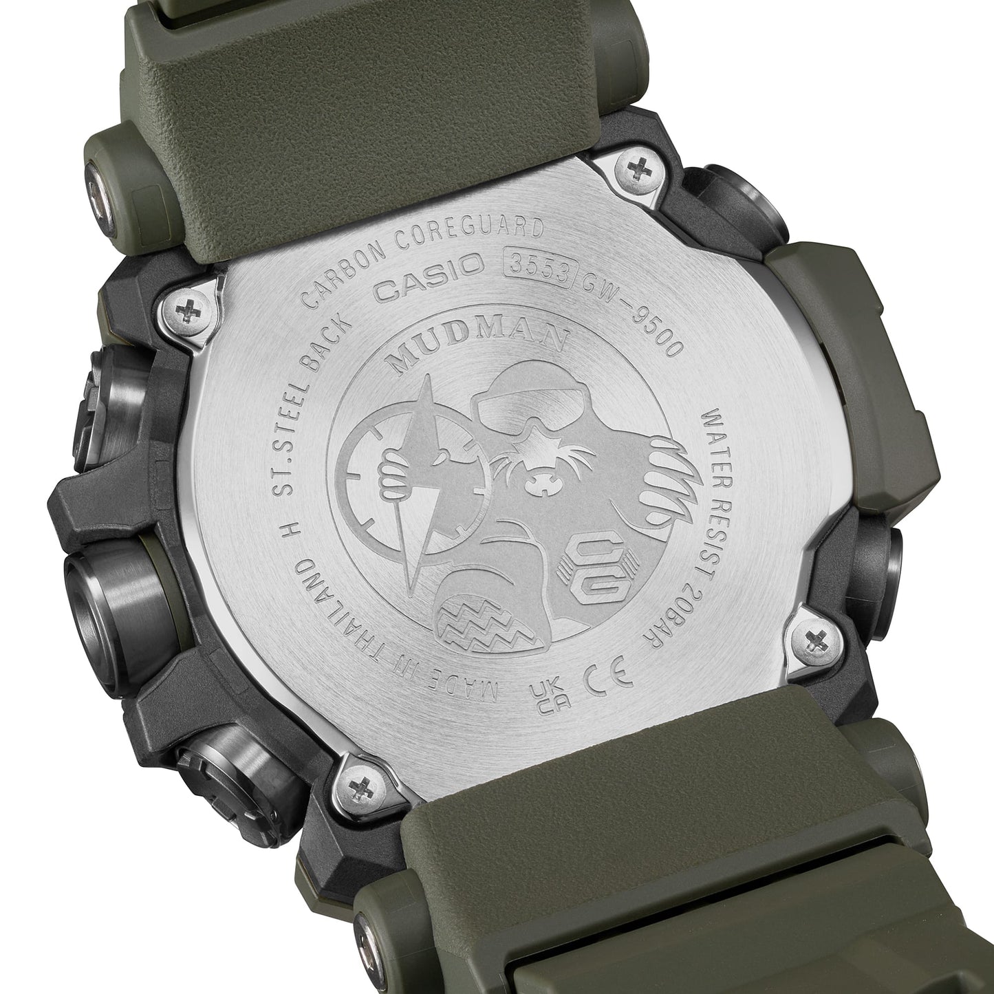 Casio G-Shock Mudman GW-9500-3ER Herrenuhr • Triple-Sensor • Solar-Funkuhr, Bild 9