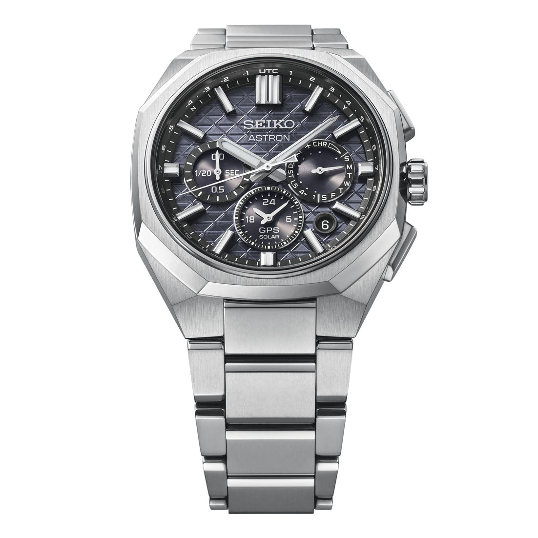Seiko Astron HAB002J1 Herren GPS-Solaruhr • Saphirglas mit LumiBrite • Chronograph Titan, Bild 5