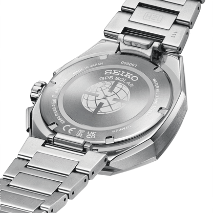 Seiko Astron HAB002J1 Herren GPS-Solaruhr • Saphirglas mit LumiBrite • Chronograph Titan, Bild 7